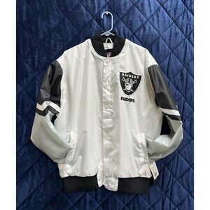 NFL vintage LA Los Angeles Raiders Fanimation men size large football jacket